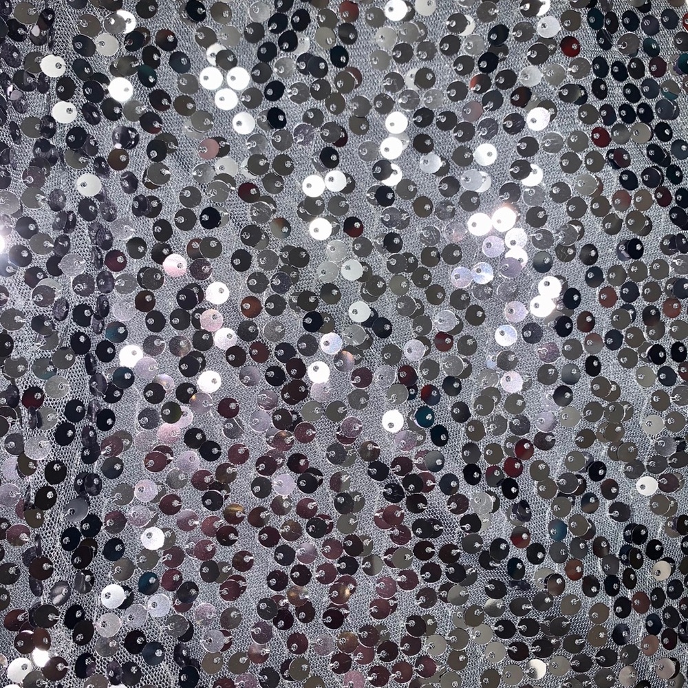 As U Wish silver sequin dress
